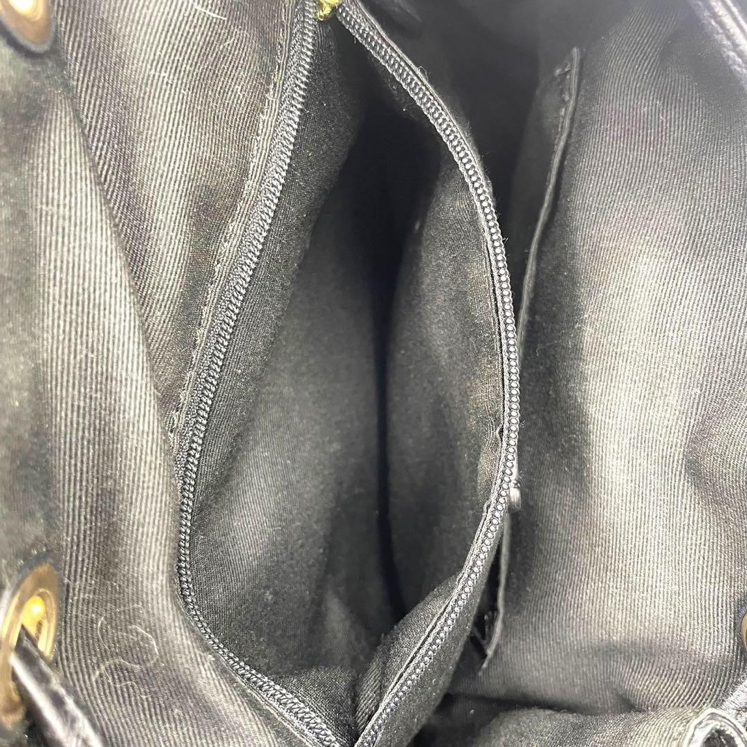 Coach Mini Backpack Drawstring Stitch Pebbled Lea… - image 11