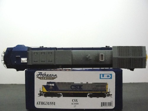 ATHEARN GENESIS HO ATHG3151 CSX AC4400 #17 YN2 BLU/YLW/GRY BLUE ROOF DCC RDY - Picture 8 of 9