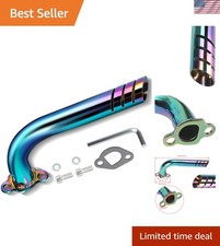 Colorful Upgrade Header Exhaust Pipe Kit for Non Hemi Predator 212cc 196cc 6....
