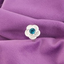 925 Silver Apatite Gemstone Band Handcrafted Trendy Handmade Ring Size All Size