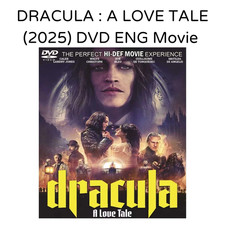 Dracula: A Love Tale 2025 DVD New Horror Romance Movie HD Quality