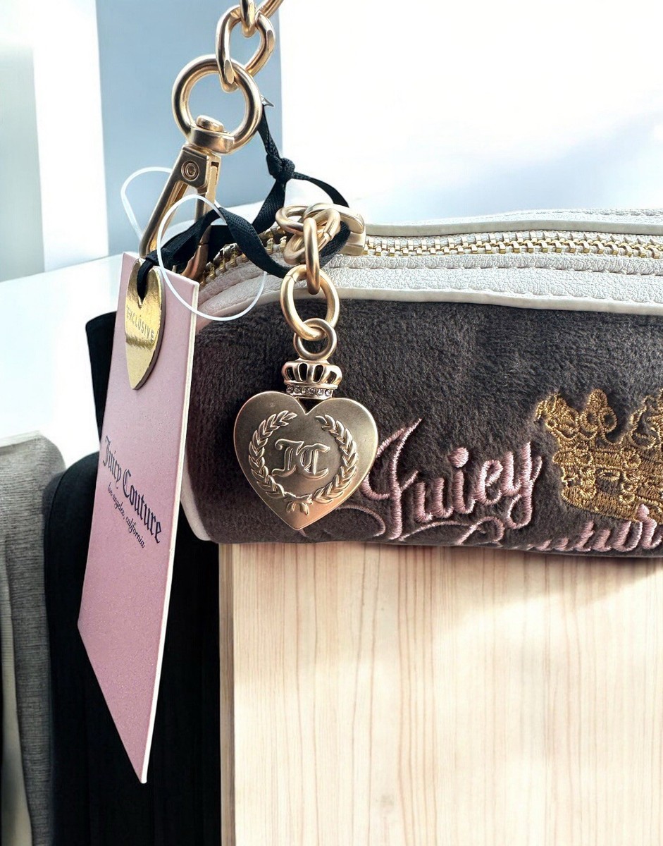 Juicy Couture 'The Key to Juicy' Mini Barrel Bag W/Heart