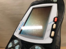 Wonder Swan Color Crystal Black Console Japan - With Defects LG9337