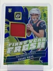 DRAKE MAYE 2024 DONRUSS OPTIC ROOKIE FIRST YEAR BLUE HYPER PATCH RC Q6662