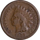 1868 US Indian Head Cent - Good Condition