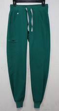 FIGS Womens Zamora Jogger Drawstring Scrub Pants Green Size XS W18SW2005