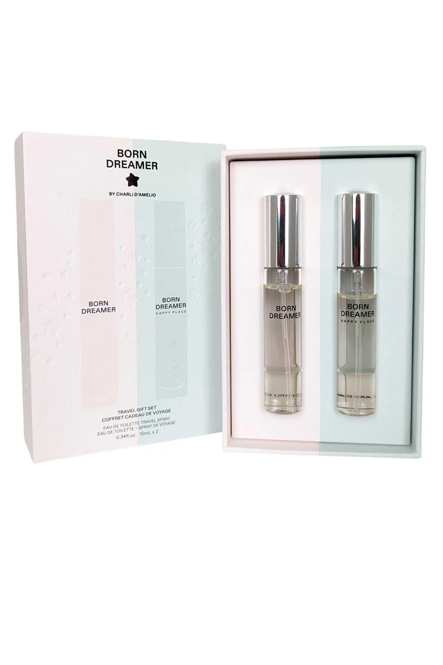 Charli d'Amelio Gift Set Born Dreamer EDTS 10ml Happy Place EDTS 10ml