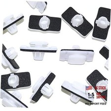 30 Pcs Lower Door Garnish Moulding Clip with Sealer for Honda 75315-TP6-A01