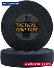 Tactical Grip Tape Handgun Grip Tape 1 Inch x 27.34 Yards Black Goon Tape Multip