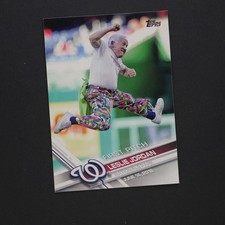 2017 Topps Leslie Jordan (Actor) First Pitch #FP-10 Washington Nationals
