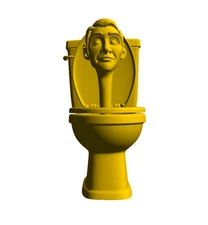 skibidi toilet 3d stl model file free