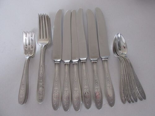 Vintage "Wedgewood" von International Sterlingsilber 4-teiliges Gedeck #2 - Bild 7 von 7