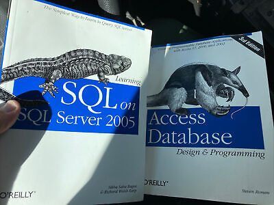 O’Reilly Learning SQL on SQL Server 2005 & Access Database Books