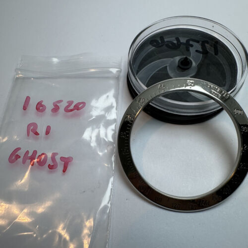 Rolex Daytona 16520 Acero Vintage GHOST Bezel Usado Lunette Ghiera