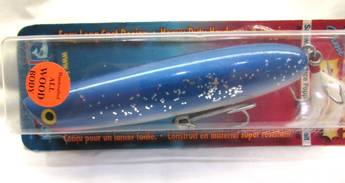 Power Pop Surface Popper Jerk Bait Salt/Fresh Cold Steel #6893 Luhr-Jensen F13 - Picture 2 of 4