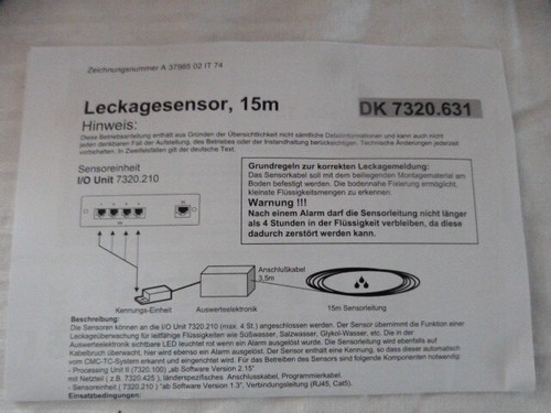 Rittal CMC-TC Leckagesensor-Set 15m 7320.631 Leckageüberwachung Sensor - Bild 4 von 5