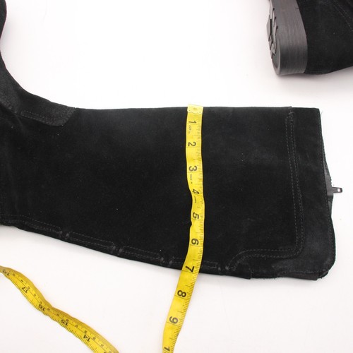 Vera Wang Lavender Women’s Size 8.5 M Knee High Riding Boots Black Suede Shoe - Picture 9 of 10