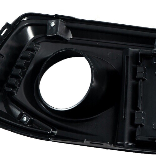 2Pcs Front Bumper Fog Light Cover Black w/Chrome Bezel For 2019-2021 Honda Civic - Picture 7 of 9