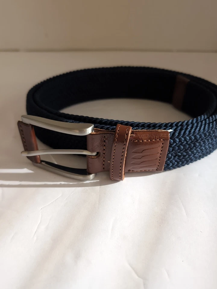 Cinturón tejido Puma Golf-azul marino NUEVO Foto 2 de 4