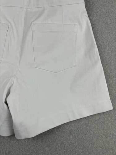 Spanx On-the-Go 6"" Damenshorts silberfarbenes Futter klassisch weiß neu Größe XL 20375R - Bild 21 von 21