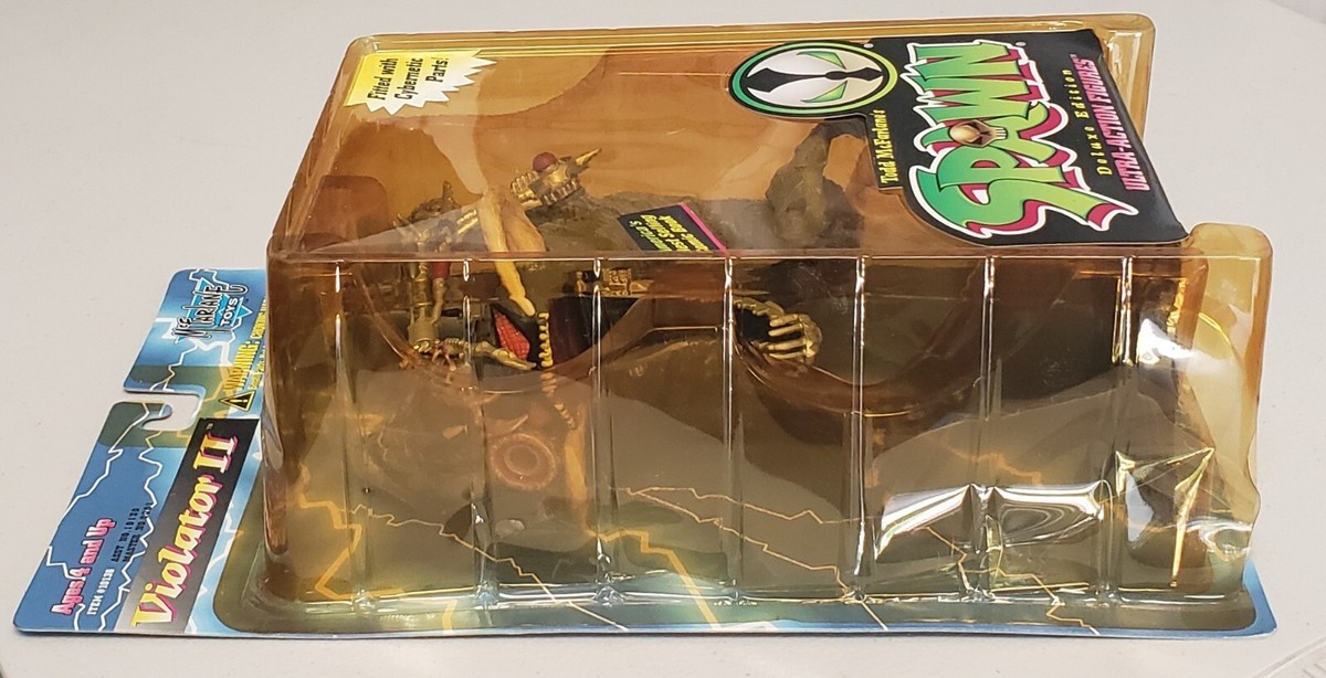 SPAWN DELUXE EDITION ULTRA ACTION FIGURES VIOLATOR II WITH
