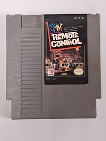 MTV Remote Control NES Game Cartridge, manual, Original Box