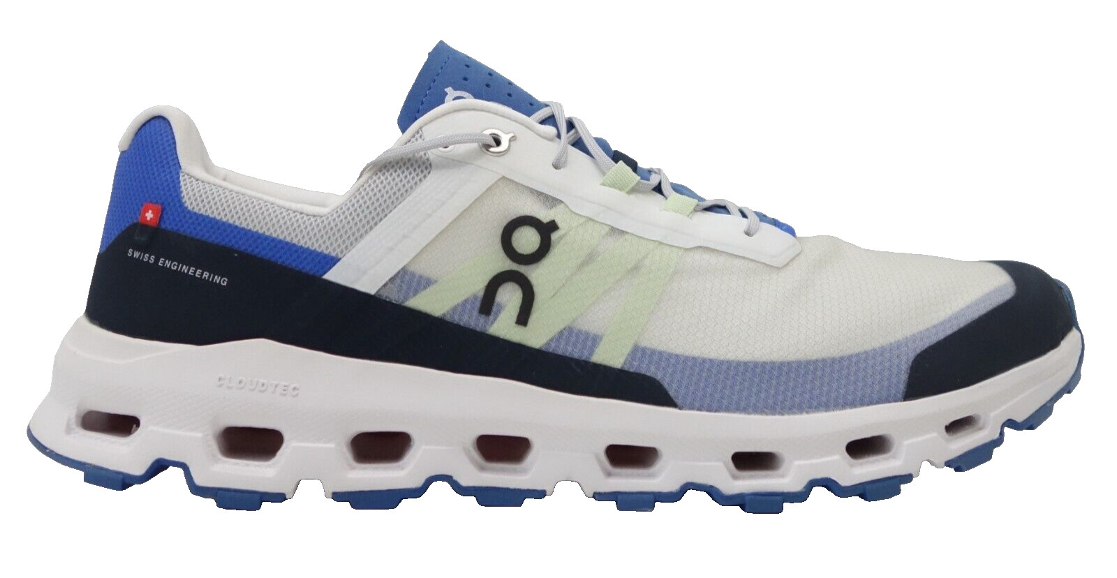 On Hombres Cloudvista Azul Gris Trail Running Senderismo Aire Libre Zapatos EE. UU. 12.5 UE 47.5