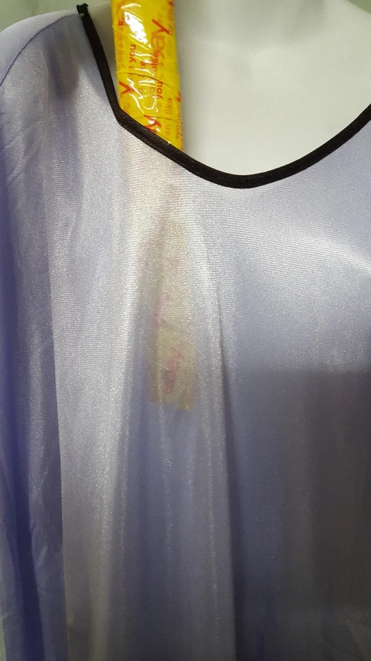 Фиолетовый коричневый ночная рубашка длинный сексуальный удобный плюс 6 X 80» бюст - Изображение 3 из 4