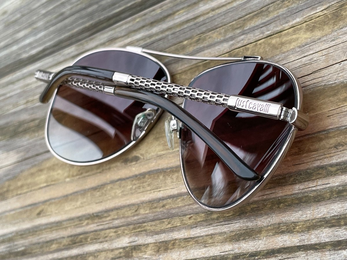 Just Cavalli Women Sunglasses Gold Tone Metal Frame Ladies  display picture 1