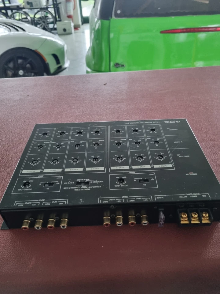 Alpine  3401 Vintage 4+3 Band Parametric Equalizer - Bild 3 von 4