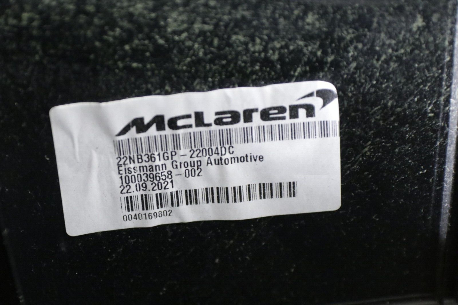 *Damaged* McLaren GT Front Left & Right Leather Door Panels Pair 2020 - 2023 OEM