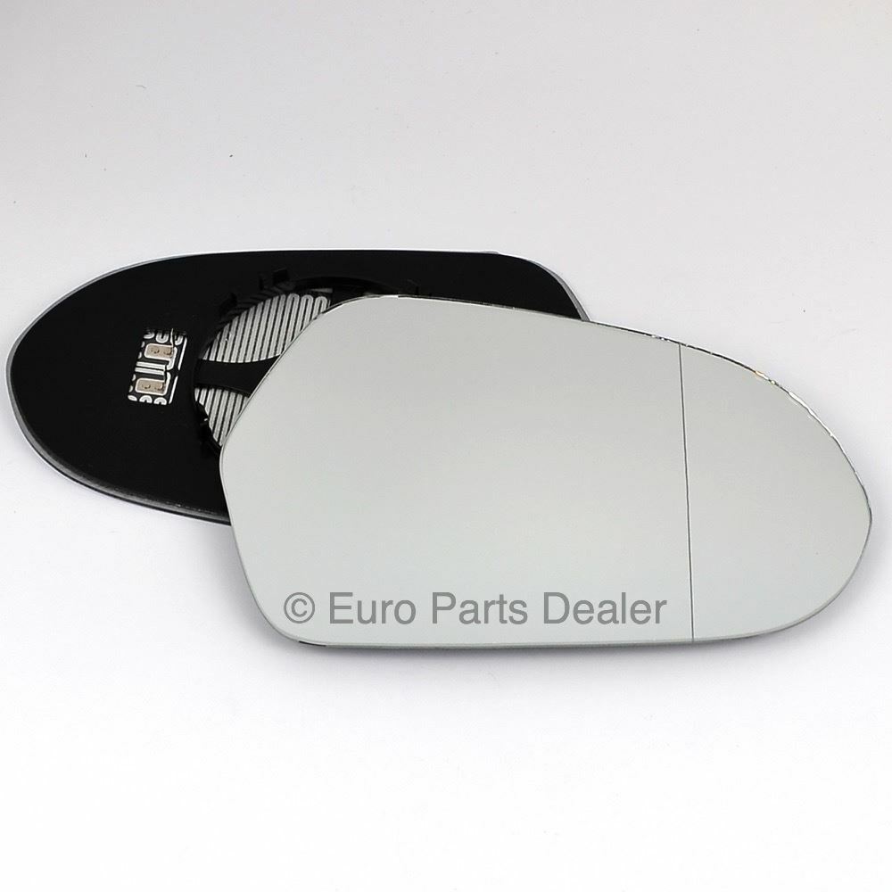 Wing door Mirror Glass Driver side for Audi A6 C7 2011-18 Heated Wide Angle