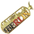 Schlüsselanhänger Berlin Souvenirs, Geschenk - aus Metall Bronze