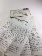 1935 Love Letter 2 pg W/ Envelope Sinclair Refining Company Paper