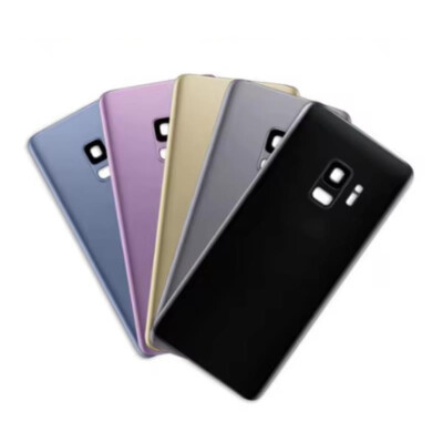 For Samsung Galaxy S9 S9+ Plus Back Cover Glass Battery Door + Camera Lens