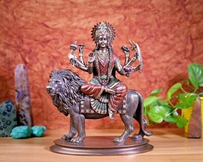 Durga Sculpture-Standing Durga Statue Durga Devi figurine Laxmi kali idol figure