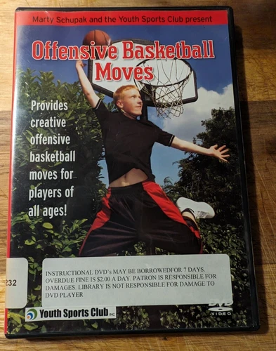 Offensive Basketball Moves Marty Schupak Youth Sports Club DVD ONLY