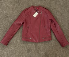 Faux Leather Jacket Size 10