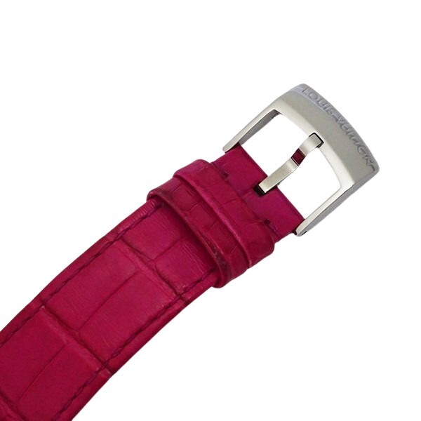 Louis Vuitton Tambour Monogram MM QA147 Fuchsia & Orange  display picture 1