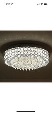 Lámpara de techo minimalista de cristal LED 4000k Dayli