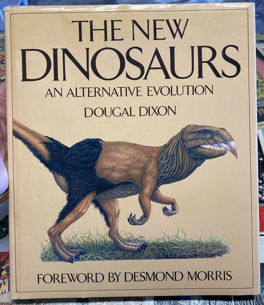 ウルフギャング，サンフランシスコ DINOSAURS ポスター(1983年) Vintage 1988 The New Dinosaurs An Alternative Evolution