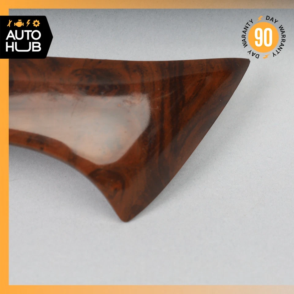 98-05 Mercedes W163 ML430 ML500 Cubierta de manija de puerta delantera o trasera derecha madera OEM Foto 2 de 4