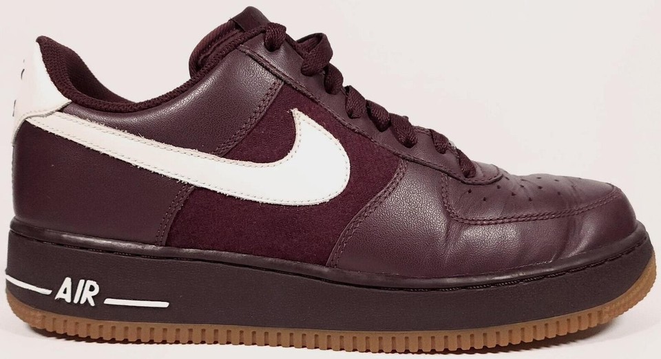 新品 Nike Air Force 1 Mid バーガンディ Nike Air Force 1 '07 Deep Burgundy Gum for Sale