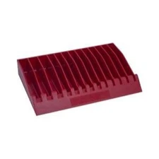 Lisle 40490 Pliers & Wrench Rack/Storage ( Red)