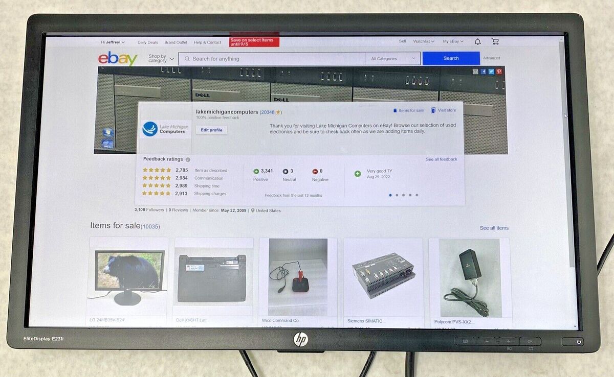 HP F9Z10A EliteDisplay E231i 21 inch Monitor 1080p HP F9Z10A EliteDisplay E231i 21 inch Monitor 1080p
