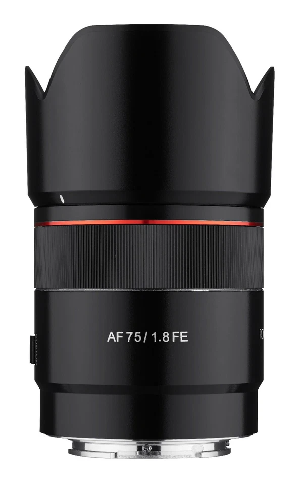 Rokinon AF 75mm f/1.8 Auto Focus High Speed Telephoto Lens for Sony E - IO75AF-E - Image 2 of 4