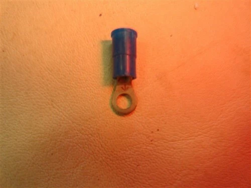 CONECTOR CABLE TERMINAL ANILLO 3M 16-14 AWG CALIBRE JUEGO DE (100) BARCO AZUL 12-6S-P Foto 2 de 4