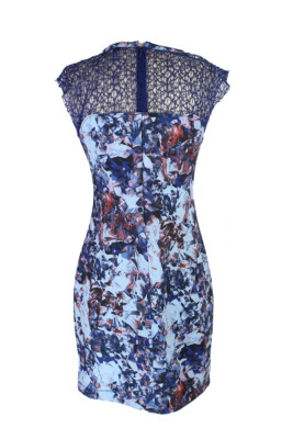 knee length dresses for ladies HEIDI LACE EMBROIDERED MIDI DRESS – White Cherry Boutique