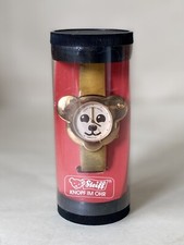 Steiff Wrist Watch Teddy Head Gold W/Yellow S...