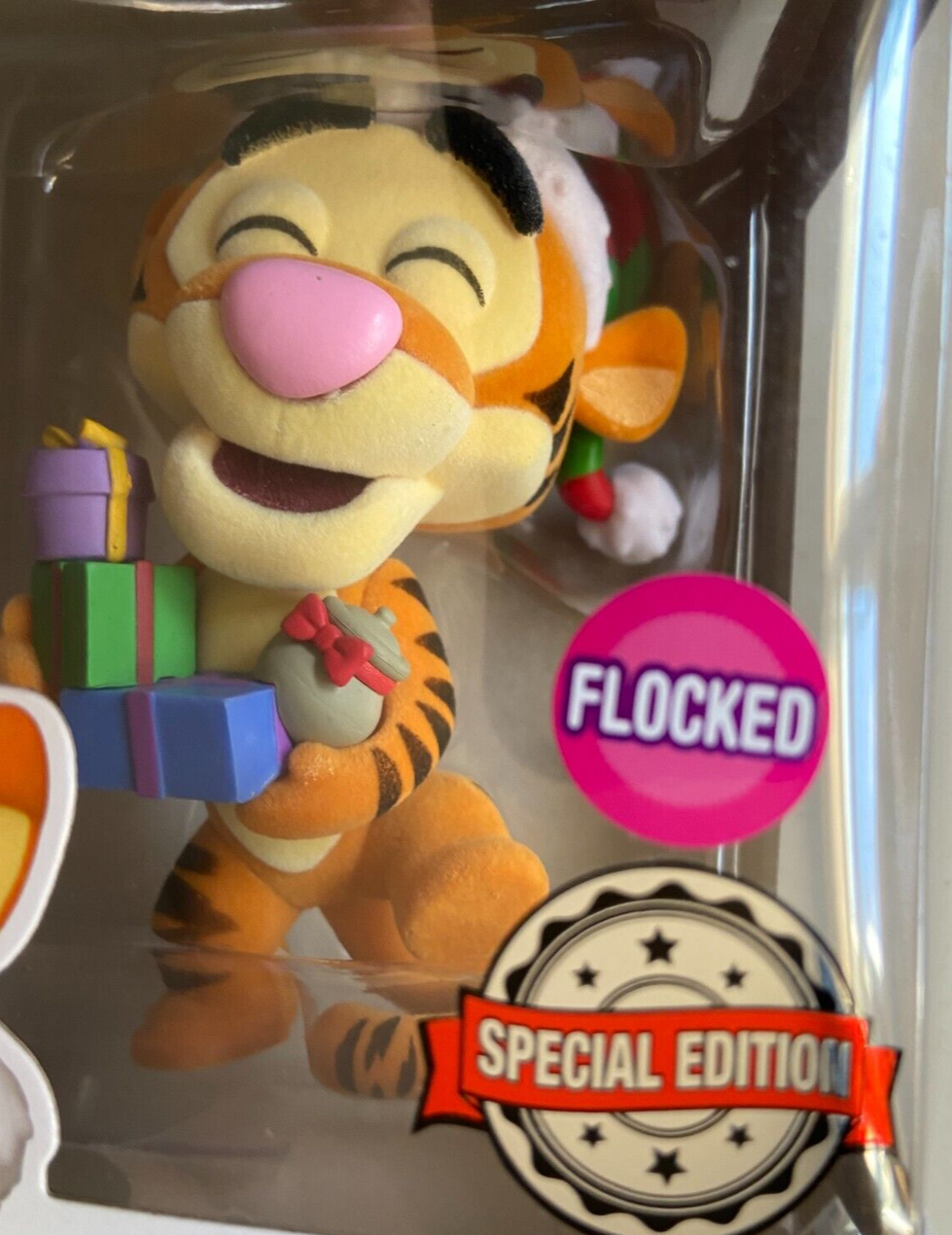 Funko Pop Disney Winnie the Pooh Flocked Christmas Holiday Tigger